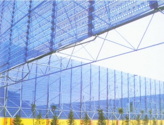 赤水环保扫风墙网架工程