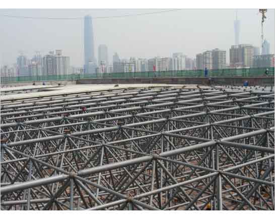 赤水新建铁路干线广州调度网架工程